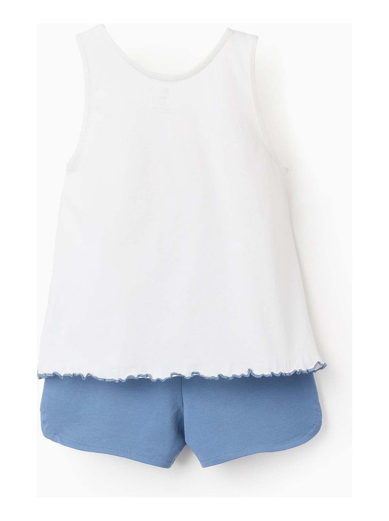 Top + Short Blanc - Kiabi