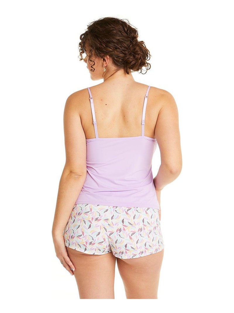 Top + short ENTRACTE - Pomm'Poire Violet - Kiabi