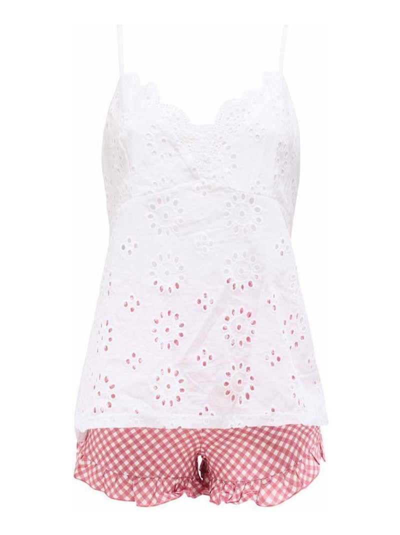Top short JOLIE BB - Brigitte Bardot Lingerie Blanc - Kiabi