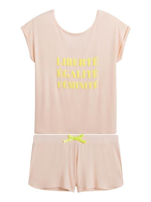 Top short LIBRE - Camille Cerf & Pomm'Poire - Kiabi