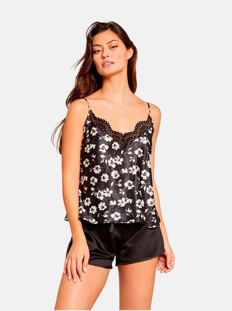 Top-short LINN - Morgan Noir - Kiabi