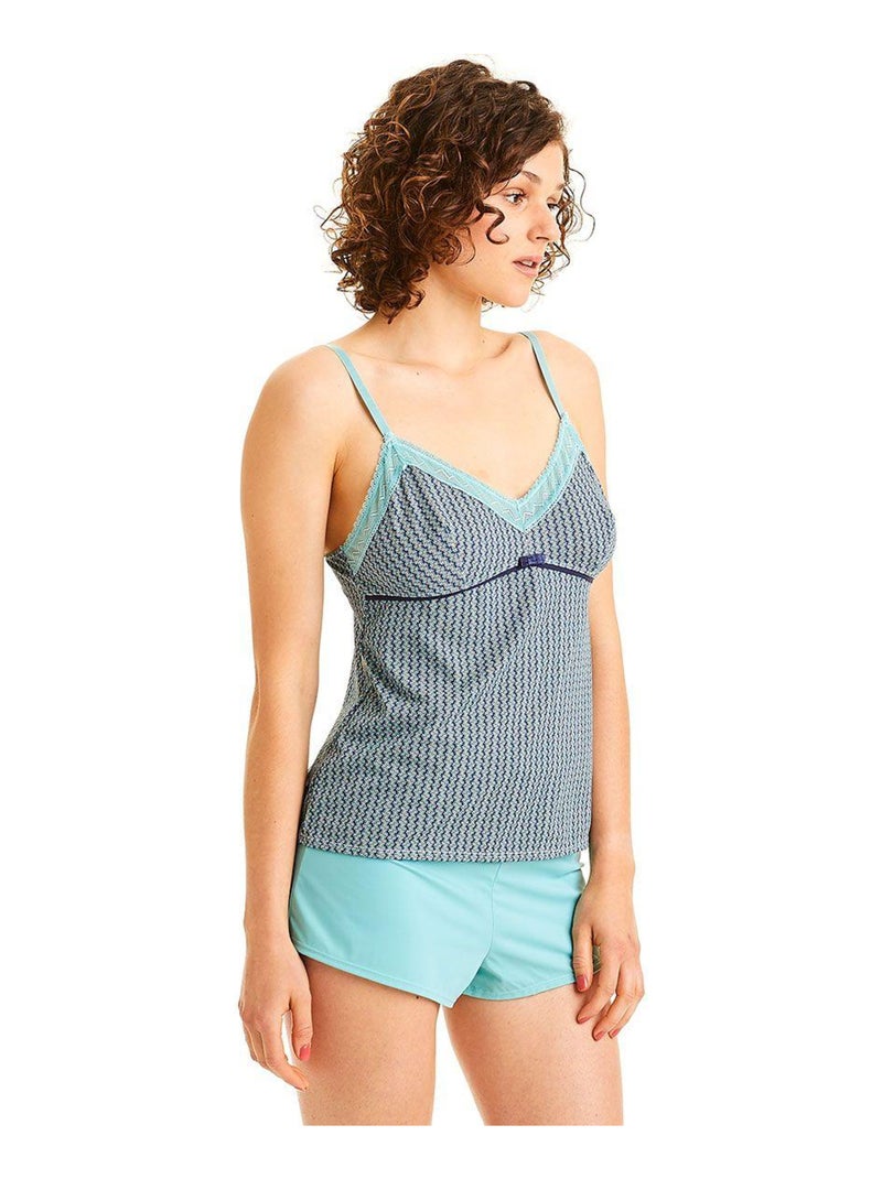 Top-short ROSE - Pomm'Poire Bleu - Kiabi