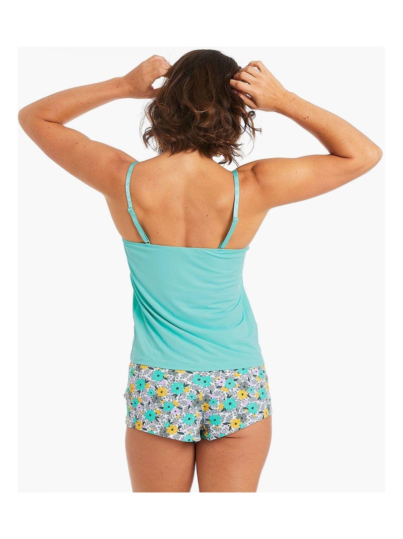 Top short ROULOTTE - Pomm'Poire Bleu - Kiabi