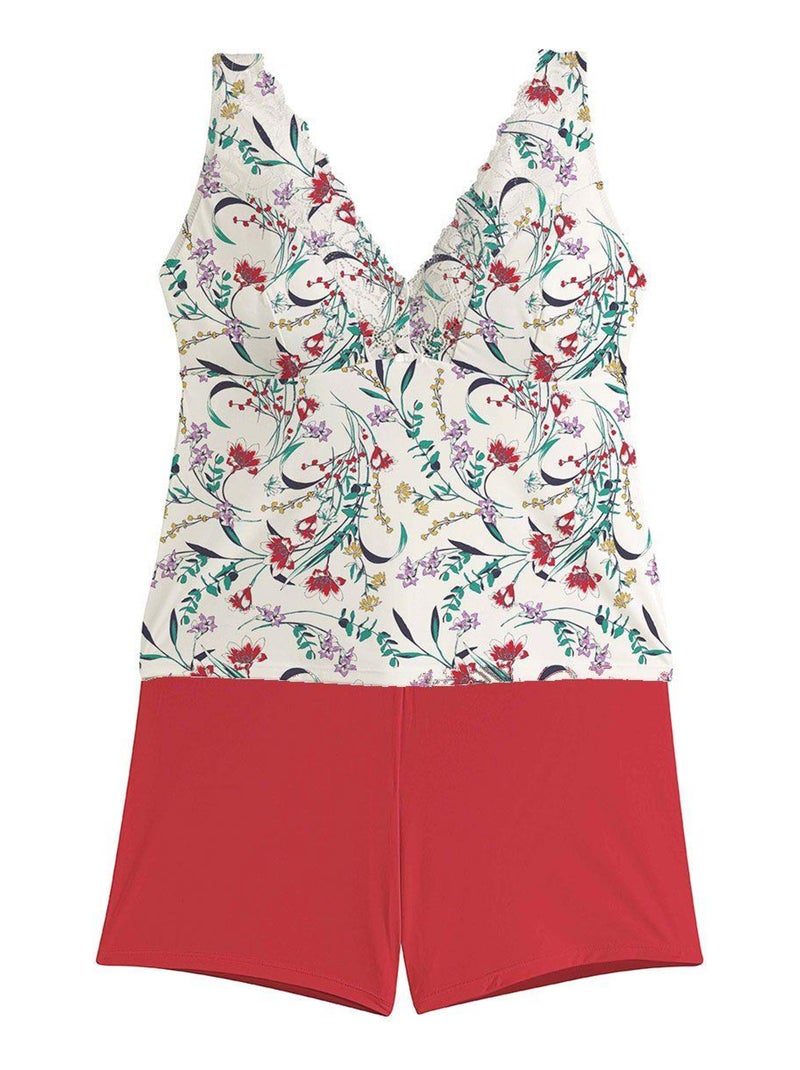 Top-short UNIVERS - Pomm'Poire Rouge - Kiabi