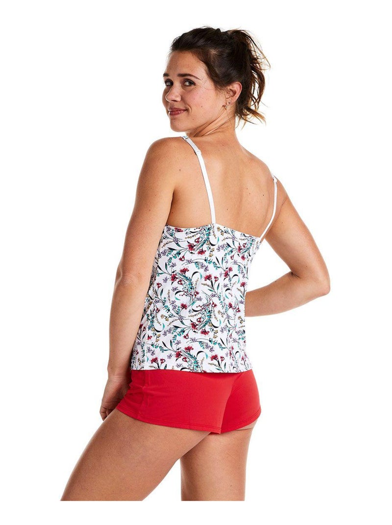 Top-short UNIVERS - Pomm'Poire Rouge - Kiabi