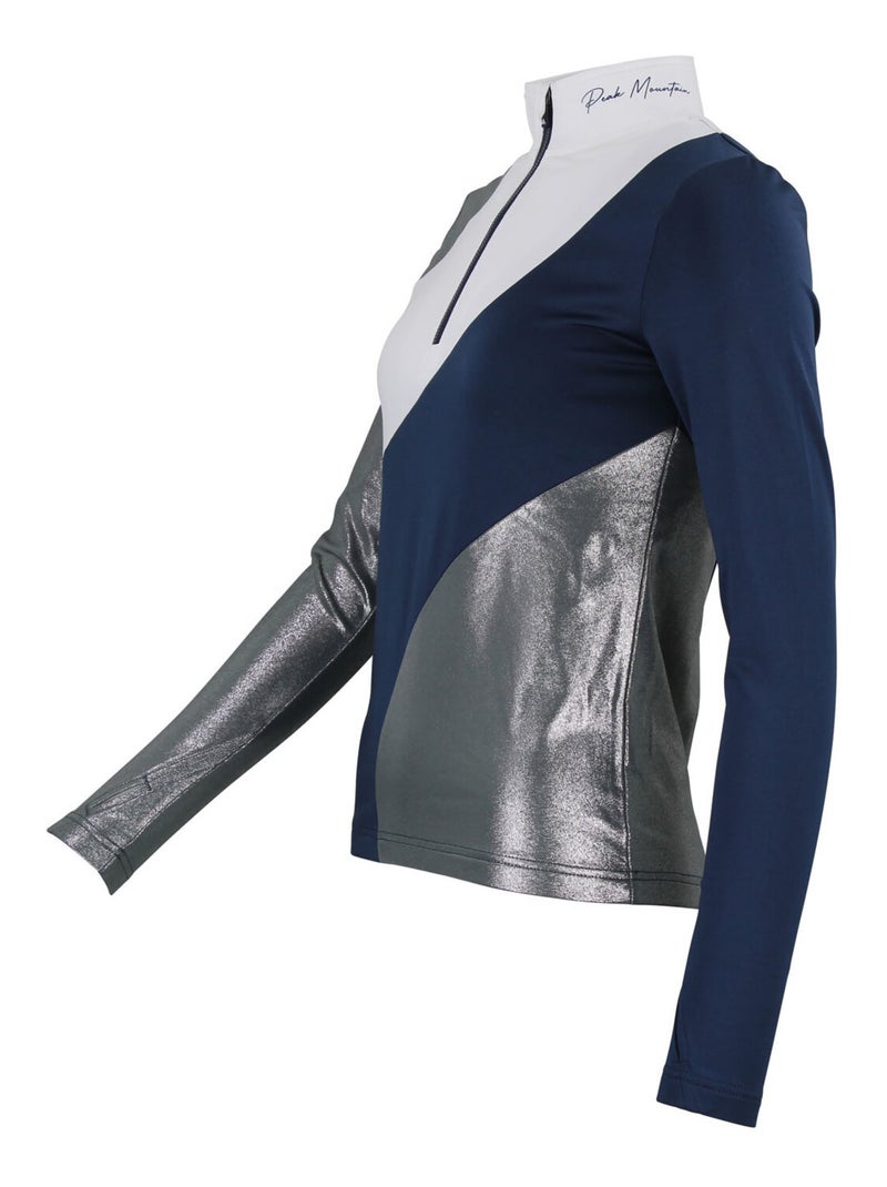 Top technique ABRILLE - PEAK MOUNTAIN Bleu marine - Kiabi