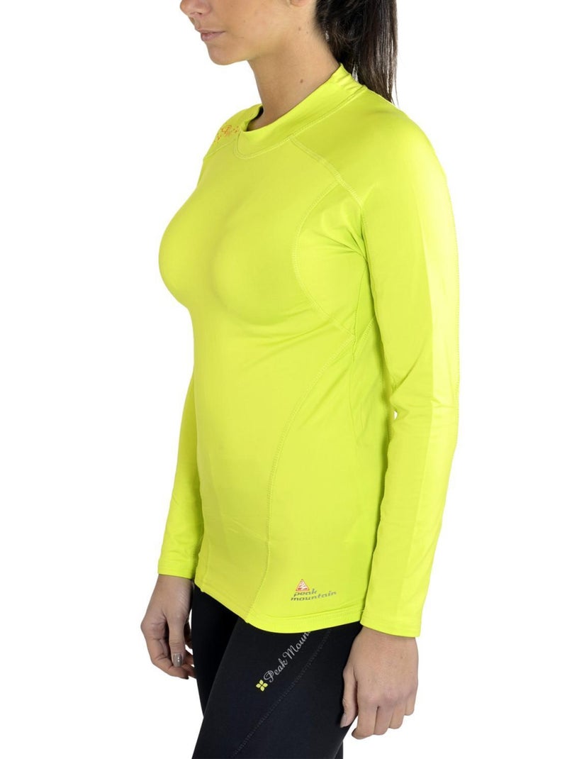 Top technique   ANA - PEAK MOUNTAIN Jaune - Kiabi