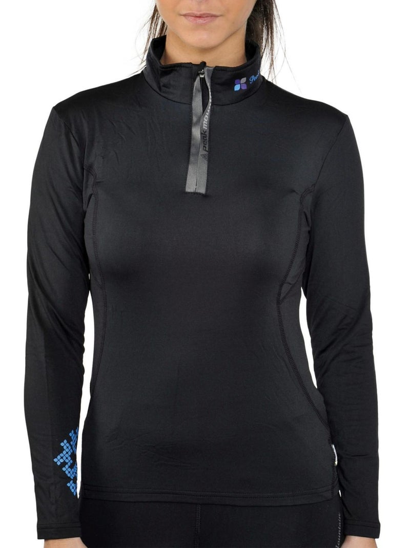 Top technique   ANELI - PEAK MOUNTAIN Noir Bleu - Kiabi