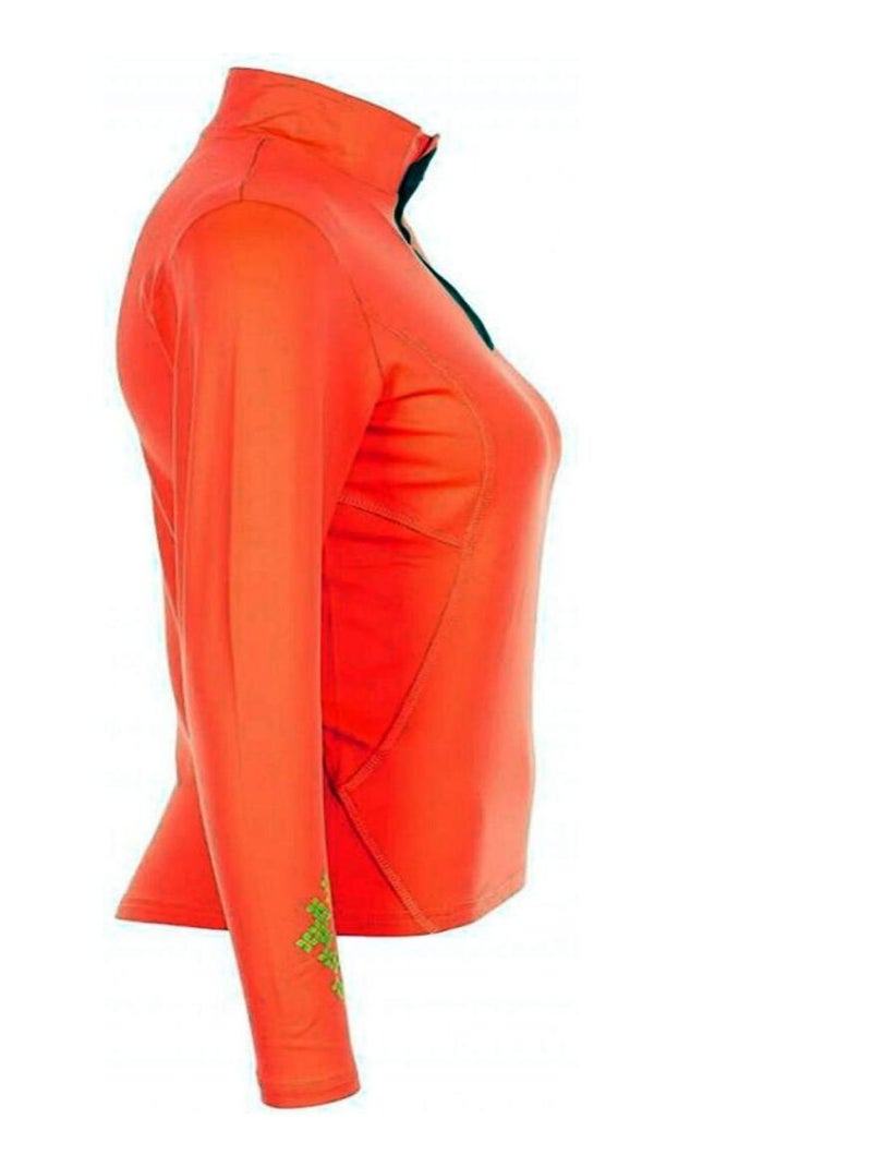 Top technique   ANELI - PEAK MOUNTAIN Orange corail - Kiabi