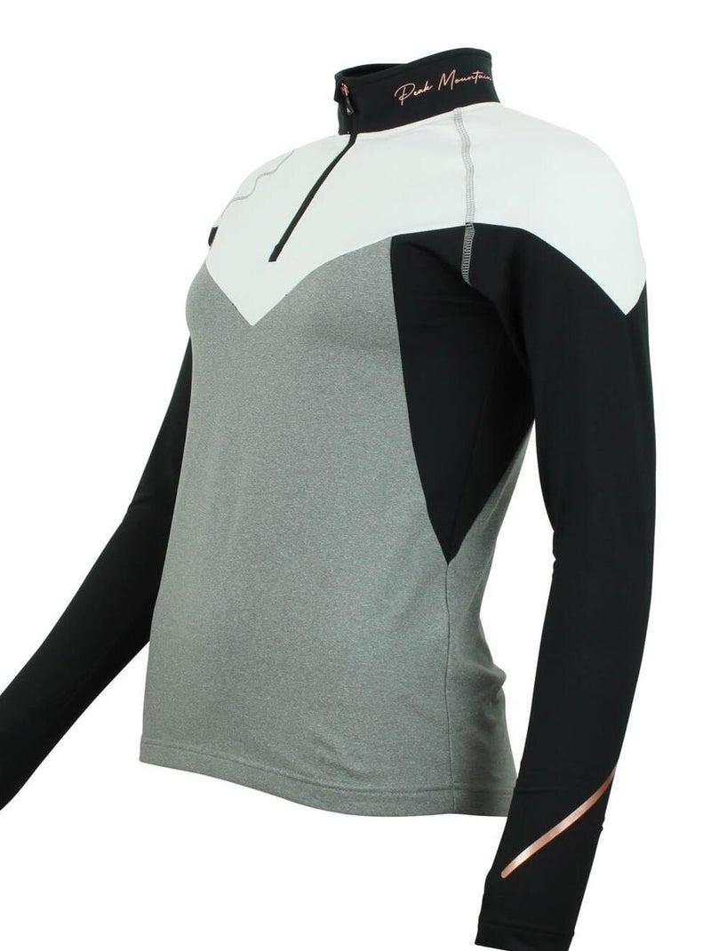 Top technique   ANTOR - PEAK MOUNTAIN Gris Noir - Kiabi