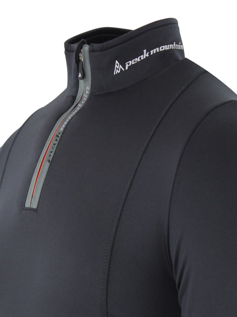 Top technique CANEVI - PEAK MOUNTAIN Noir Noir - Kiabi