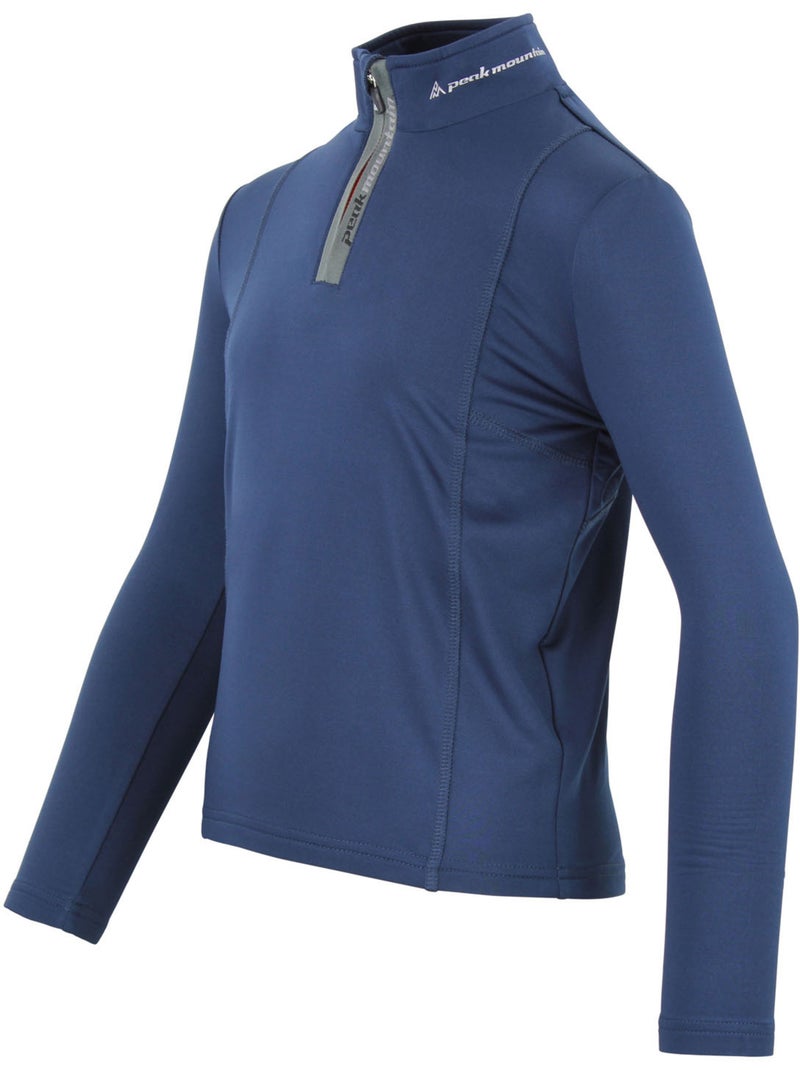 Top technique ECANEVI - PEAK MOUNTAIN Bleu nuit - Kiabi