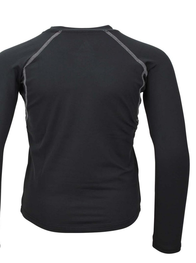 Top technique enfant mixte ECANJIMIX - PEAK MOUNTAIN Noir Noir - Kiabi