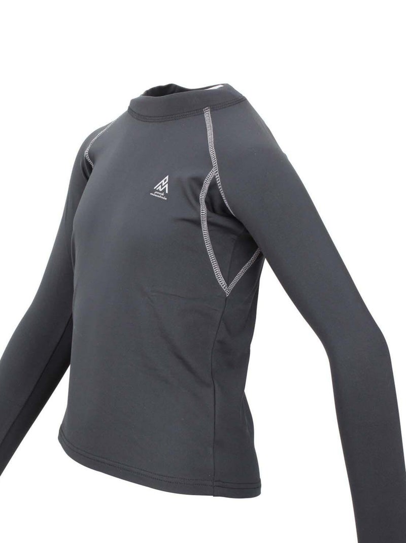 Top technique enfant mixte ECANJIMIX - PEAK MOUNTAIN Noir Noir - Kiabi