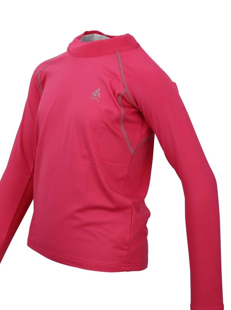 Top technique enfant mixte ECANJIMIX - PEAK MOUNTAIN Rose fushia - Kiabi