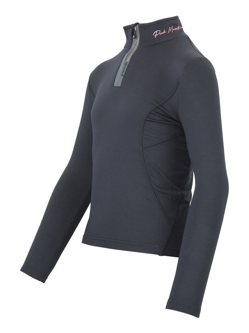 Top technique FANEVI - PEAK MOUNTAIN Noir Noir - Kiabi