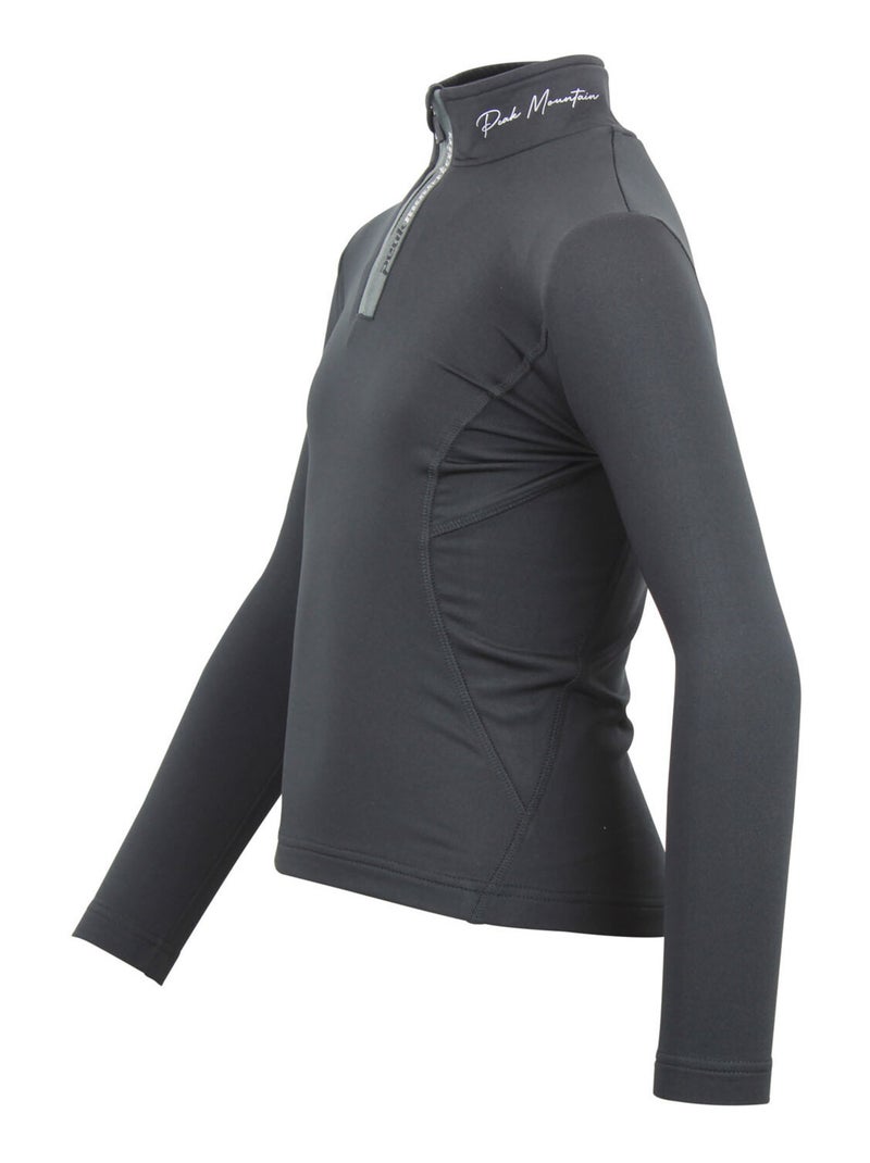 Top technique FANEVI - PEAK MOUNTAIN Noir Noir - Kiabi