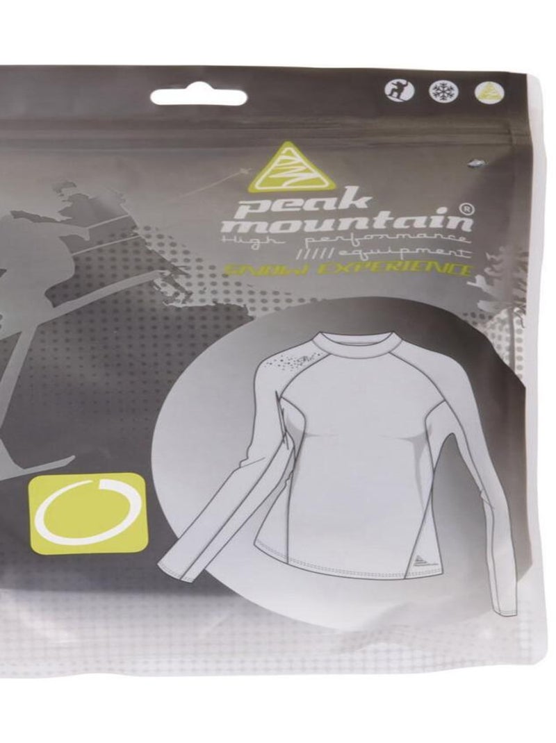 Top technique fille FANA - PEAK MOUNTAIN Noir Noir - Kiabi