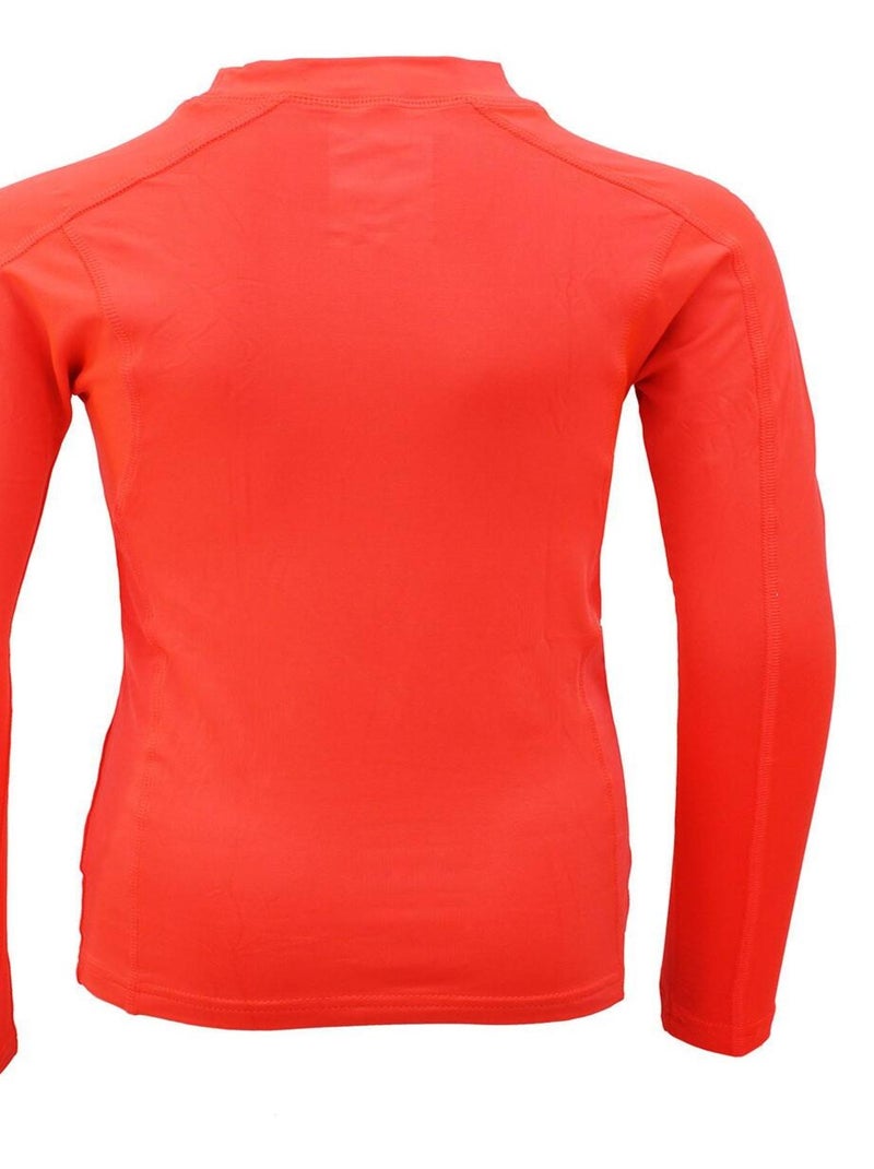 Top technique fille FANA - PEAK MOUNTAIN Orange corail - Kiabi