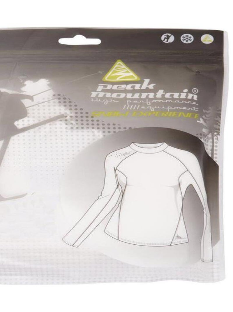 Top technique fille GANA - PEAK MOUNTAIN Blanc - Kiabi