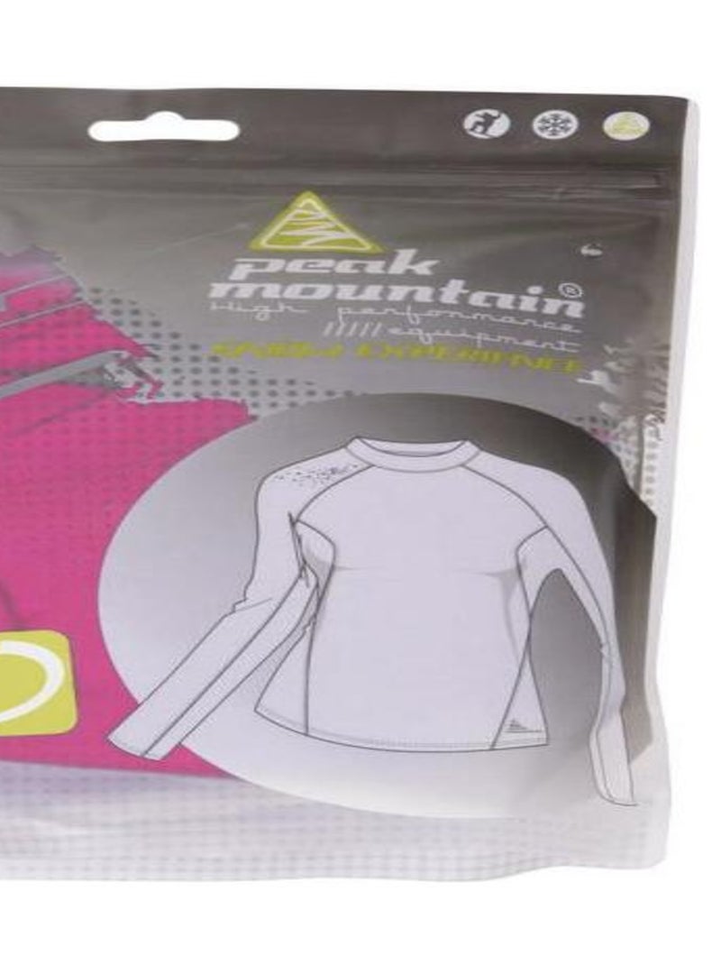 Top technique fille GANA - PEAK MOUNTAIN Rose fushia - Kiabi