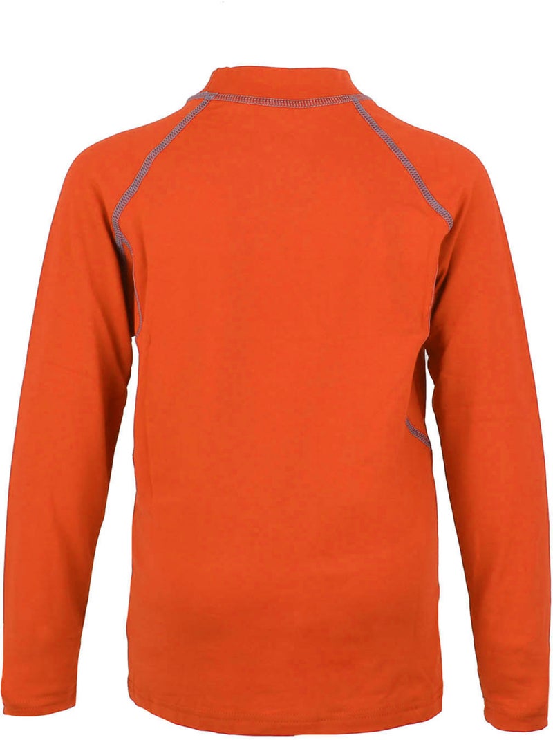 Top technique garçon ECANJO - PEAK MOUNTAIN Orange - Kiabi