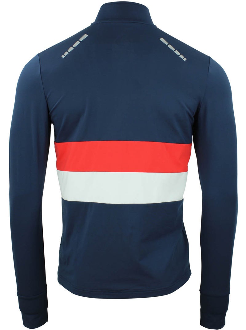 Top technique zippé   CESPEED - PEAK MOUNTAIN Bleu marine - Kiabi