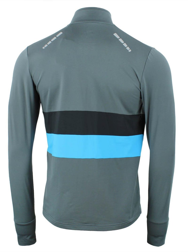 Top technique zippé   CESPEED - PEAK MOUNTAIN Gris - Kiabi