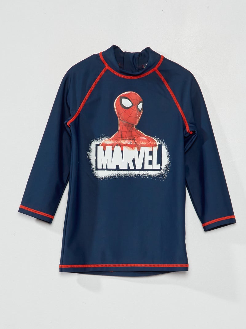 Top UV 'Spiderman' Bleu - Kiabi