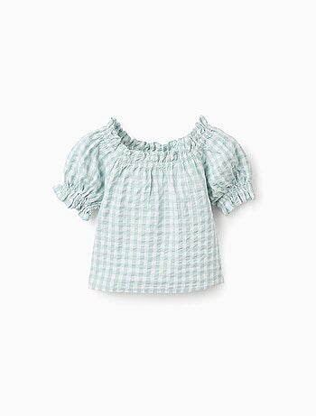 Top Vichy avec Texture Brothers & Sisters