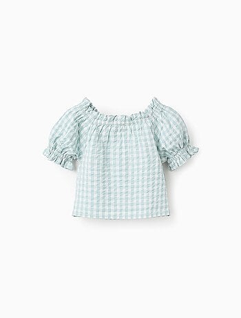 Top Vichy avec Texture Brothers & Sisters