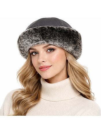 Toque fausse fourrure MIRAKA