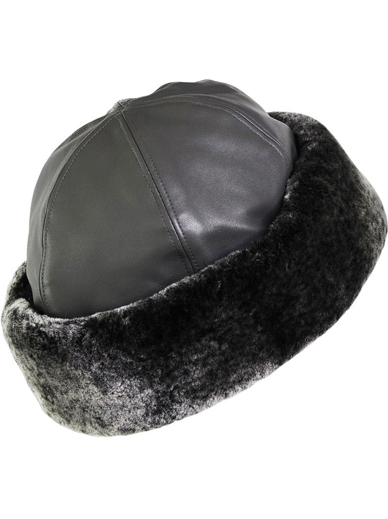 Toque fausse fourrure MIRAKA Gris - Kiabi