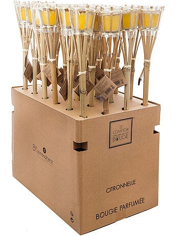 Torche bougie parfumée ODY