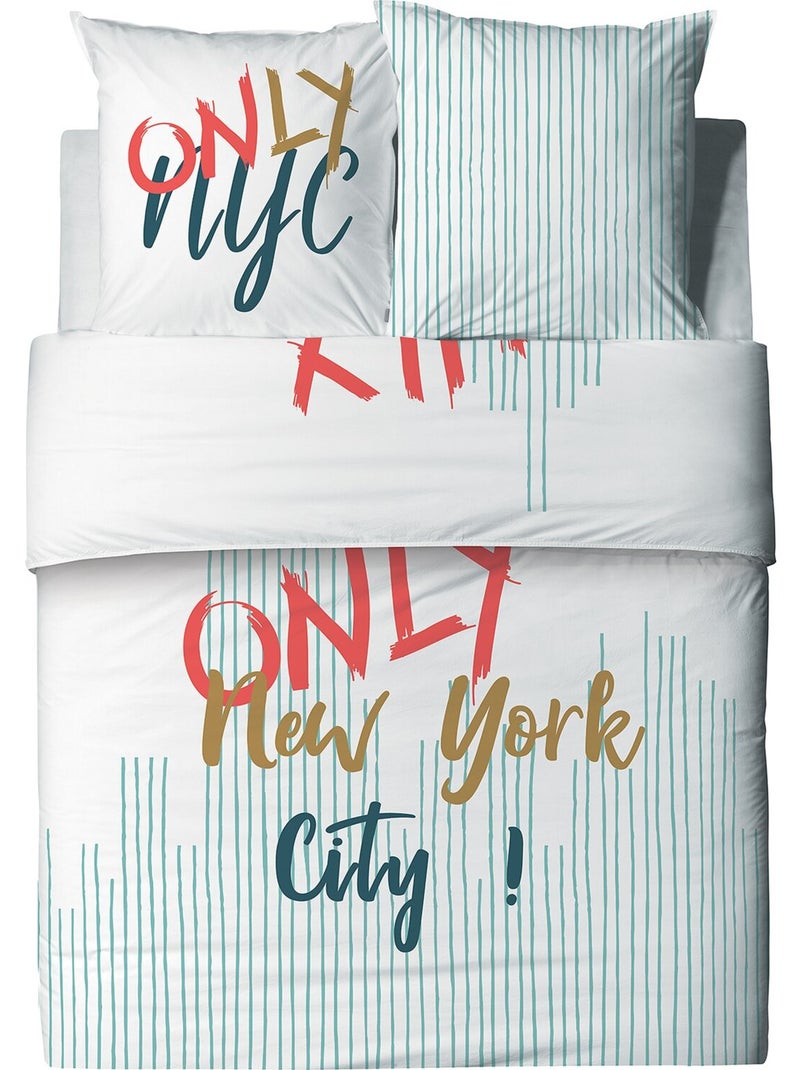 Torchon 100 % coton home sweet Blanc - Kiabi