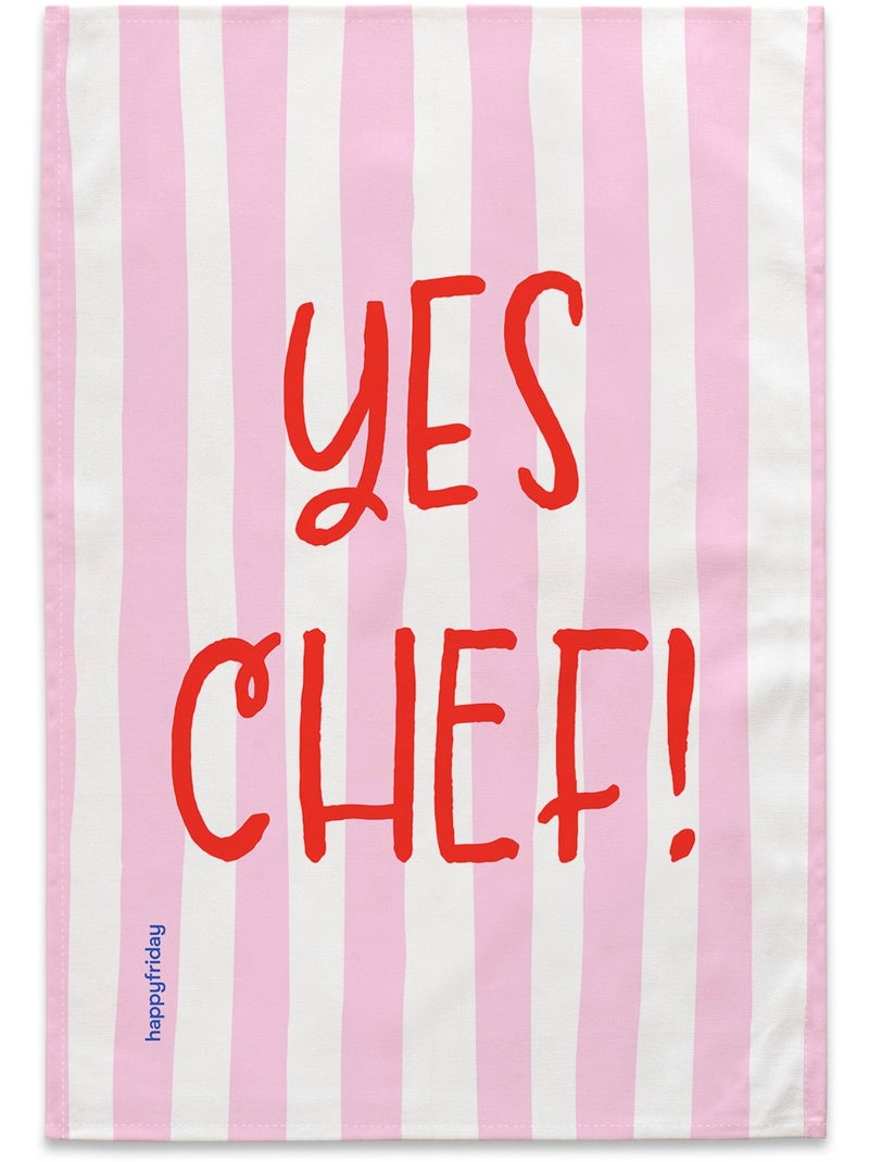 Torchon (2 pièces) Chef "Happyfriday" Multicolore - Kiabi