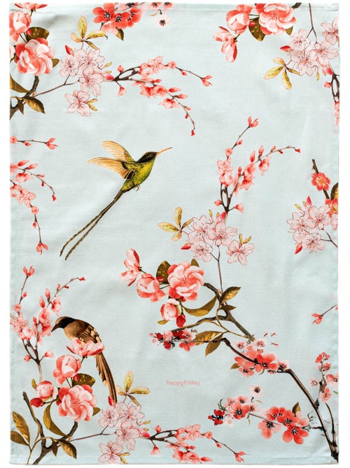 Torchon (2 pièces) Chinoiserie "Happyfriday" - Kiabi