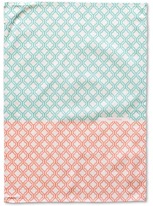 Torchon (2 pièces) Chinoiserie "Happyfriday" - Kiabi