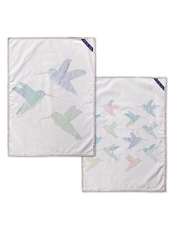 Torchon (2 pièces) Colibri "Happyfriday