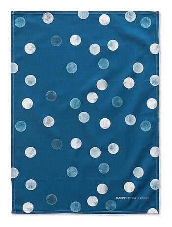 Torchon (2 pièces) Confetti "Happyfriday