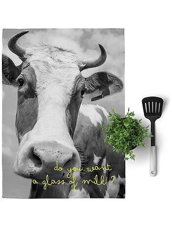 Torchon (2 pièces) Farm "Happyfriday