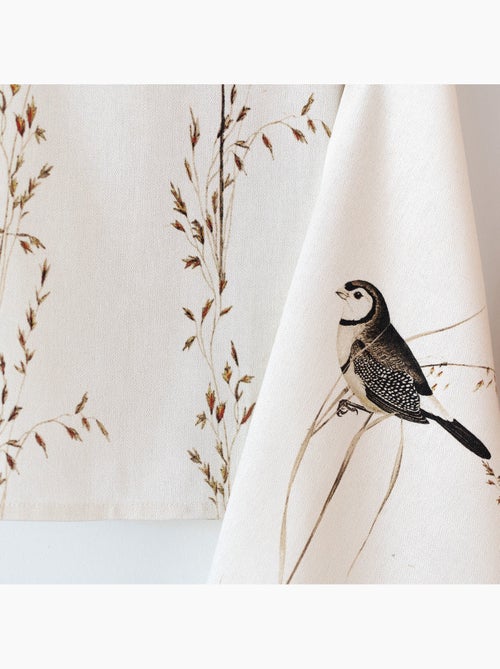 Torchon (2 pièces) Happy birds "Happyfriday" - Kiabi