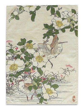 Torchon (2 pièces) Japonais "Happyfriday