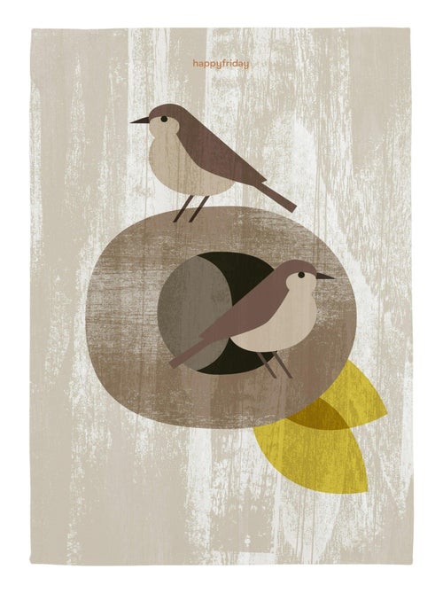 Torchon (2 pièces) Nest "Happyfriday" - Kiabi