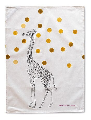 Torchon (2 pièces) Savanna "Happyfriday