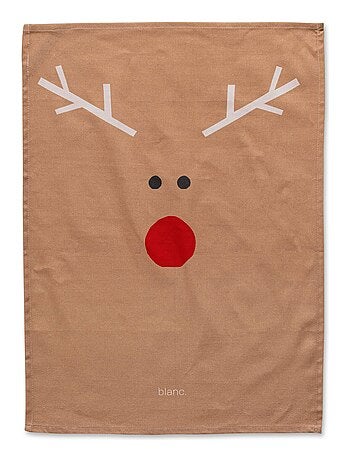 Torchon (2 pièces) Snow mates "Happyfriday