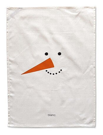 Torchon (2 pièces) Snow mates "Happyfriday