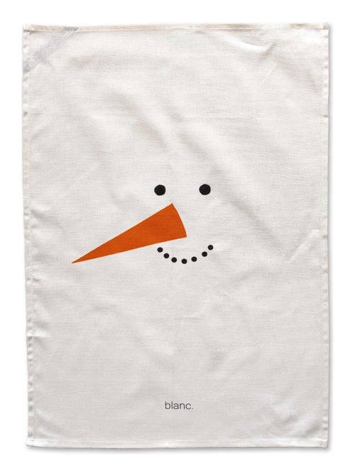 Torchon (2 pièces) Snow mates "Happyfriday" - Kiabi