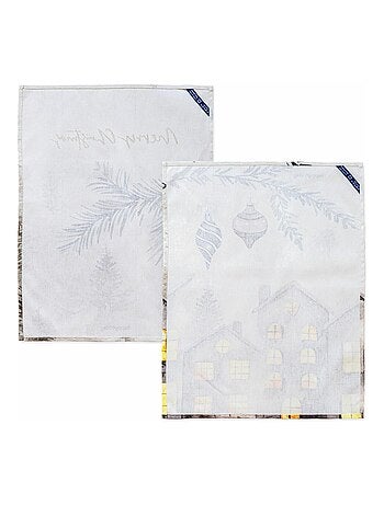 Torchon (2 pièces) Welcoming "Happyfriday