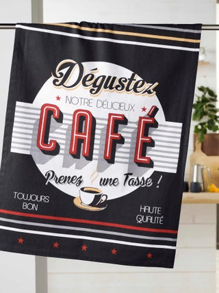 Torchon Bienvenue en cuisine